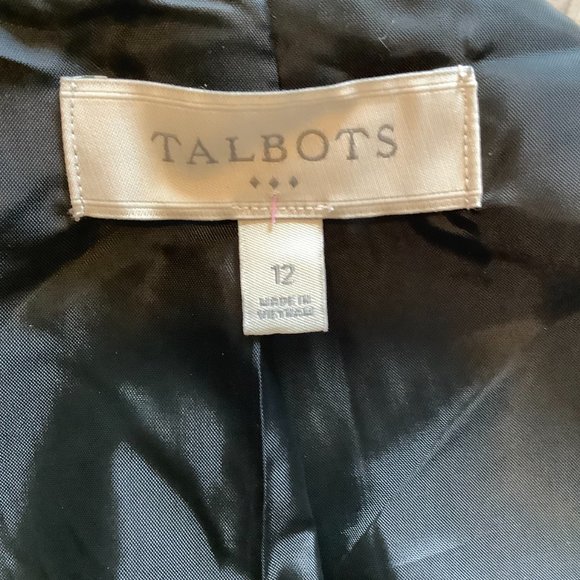 Talbots Grey Wool Blazer for Women Size 12 - Picture 7 of 7